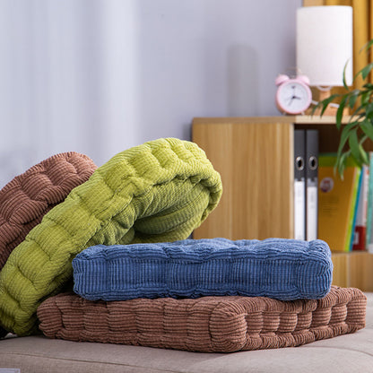 SOGA Coffee Square Cushion Soft Leaning Plush Backrest Throw Seat Pillow Home Office Decor-Chair &amp; Sofa Cushions-PEROZ Accessories