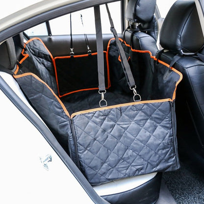 SOGA 600D Oxford Cloth Waterproof Dog Car Cover Back Seat Protector Hammock Pet Mat Black-Pet Carriers &amp; Travel Products-PEROZ Accessories