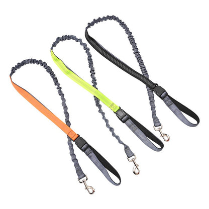 SOGA Orange Adjustable Hands Free Pet Leash Bag Dog Lead Walking Running Jogging Pet Essentials-Dog Collars-PEROZ Accessories