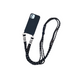 Anymob iPhone Case Black Crossbody Necklace Lanyard Strap Rope Cord Soft Silicone Cover-Mobile Phone Cases-PEROZ Accessories
