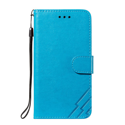 Anymob iPhone Case Blue Solid Color Leather Fashion Magnetic Flip Wallet Cover-Mobile Phone Cases-PEROZ Accessories