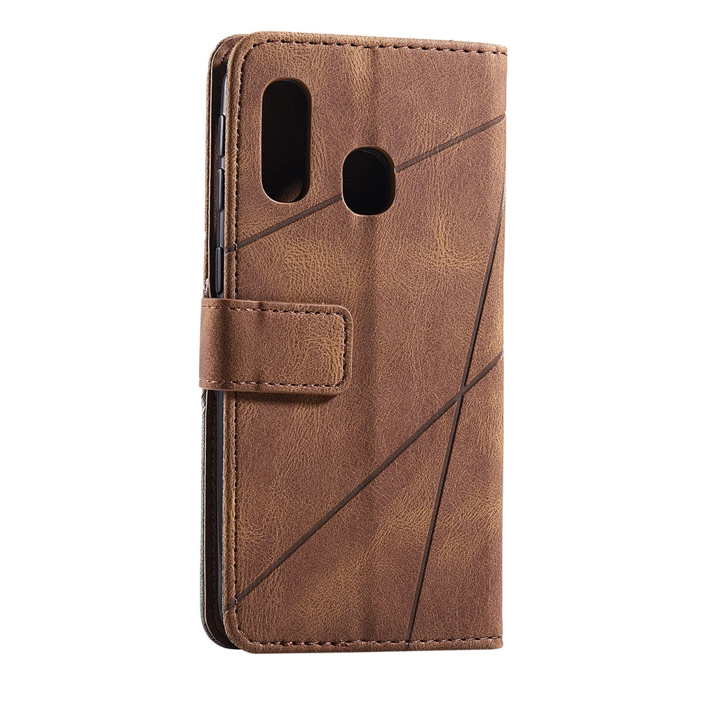 Anymob Samsung Green Flip Wallet Leather Cases Phone Cover Protection-Mobile Phone Cases-PEROZ Accessories