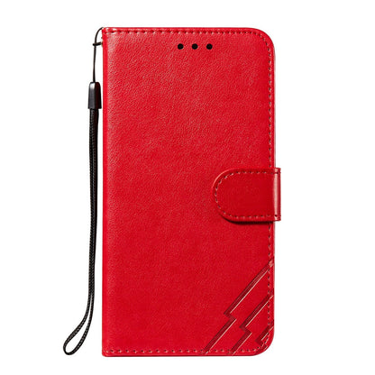 Anymob iPhone Case Red Solid Color Leather Fashion Magnetic Flip Wallet Cover-Mobile Phone Cases-PEROZ Accessories
