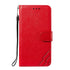 Anymob iPhone Case Red Solid Color Leather Fashion Magnetic Flip Wallet Cover-Mobile Phone Cases-PEROZ Accessories