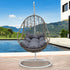 Arcadia Furniture Rocking Egg Chair Swing Lounge Hammock Pod Wicker Curved-Outdoor Chairs & Lounges-PEROZ Accessories
