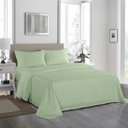 Royal Comfort 1200 Thread Count Sheet Set 4 Piece Ultra Soft Satin Weave Finish-Bed Linen-PEROZ Accessories