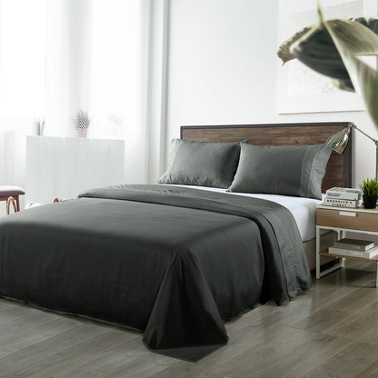 Royal Comfort Bamboo Blended Sheet &amp; Pillowcases Set 1000TC Ultra Soft Bedding-Bed Linen-PEROZ Accessories