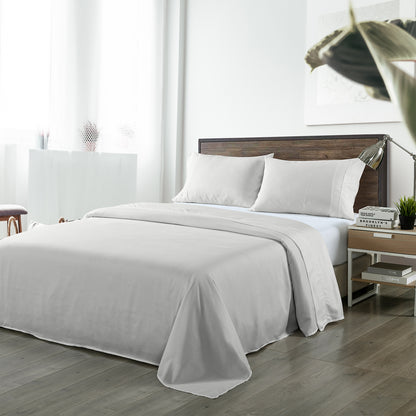 Royal Comfort Bamboo Blended Sheet &amp; Pillowcases Set 1000TC Ultra Soft Bedding-Bed Linen-PEROZ Accessories