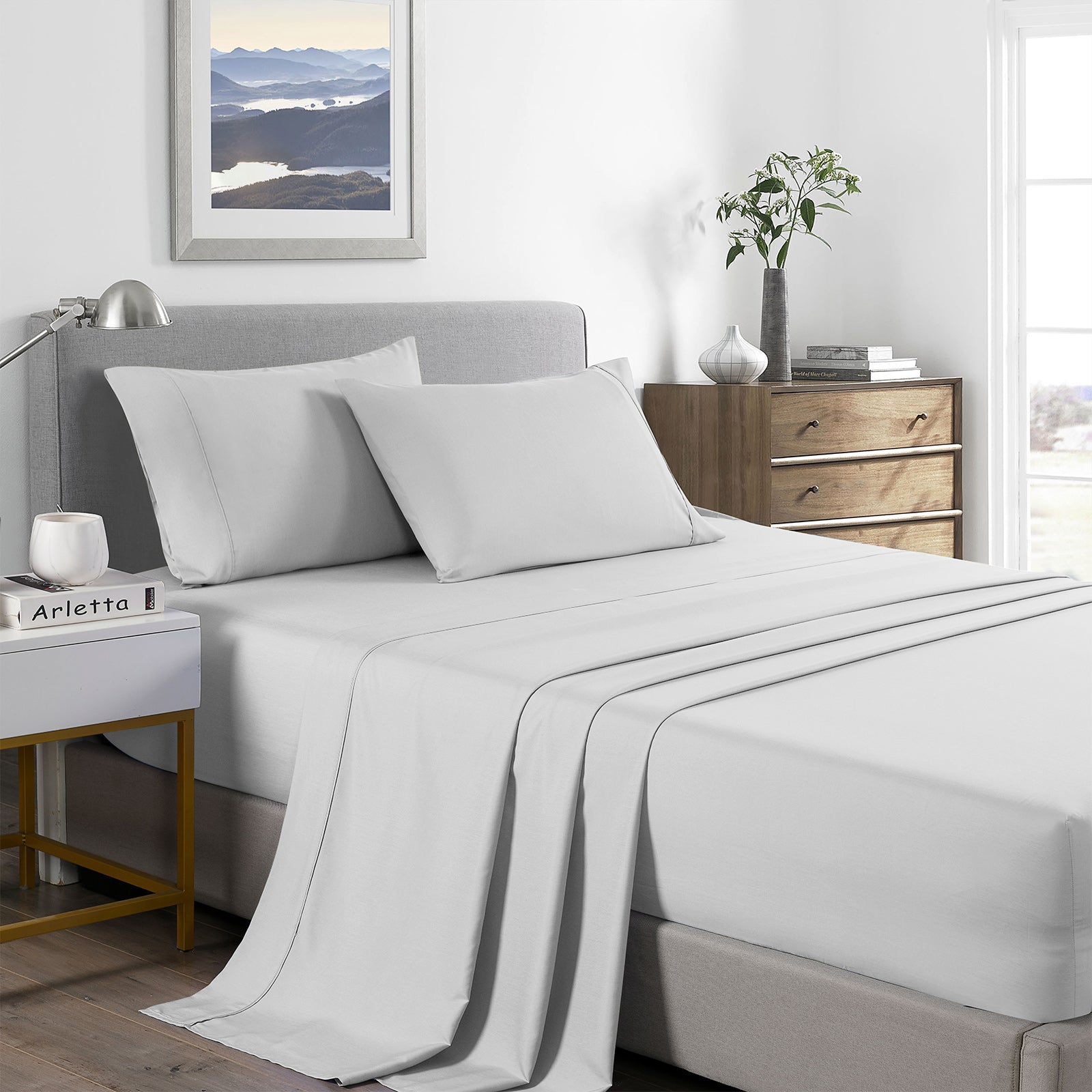 Royal Comfort 2000 Thread Count Bamboo Cooling Sheet Set Ultra Soft Bedding-Bed Linen-PEROZ Accessories