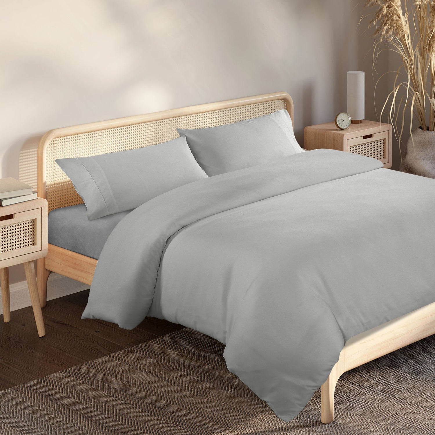 Royal Comfort Bamboo Blended Quilt Cover Set 1000TC Ultra Soft Luxury Bedding-Bed Linen-PEROZ Accessories