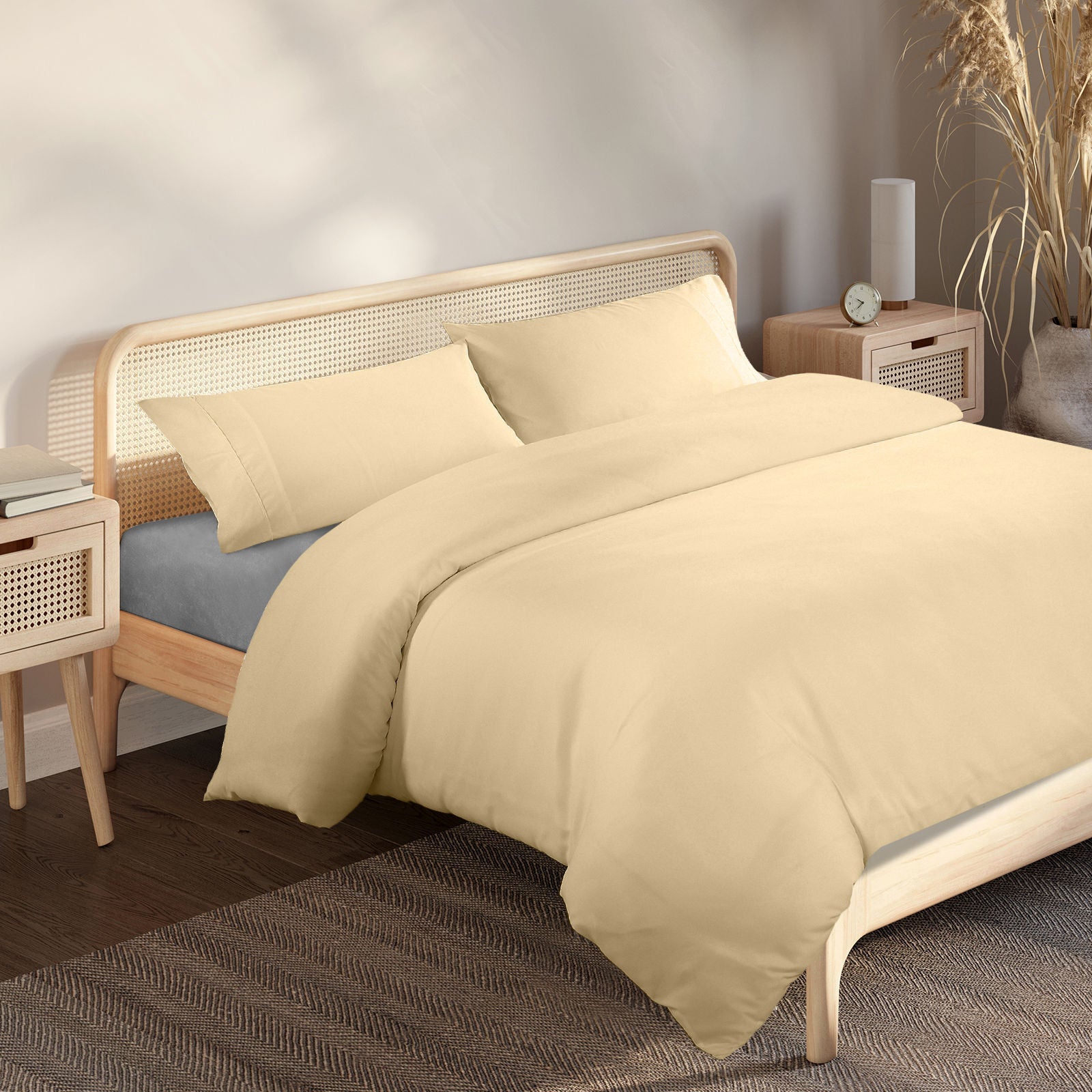 Royal Comfort Bamboo Blended Quilt Cover Set 1000TC Ultra Soft Luxury Bedding-Bed Linen-PEROZ Accessories