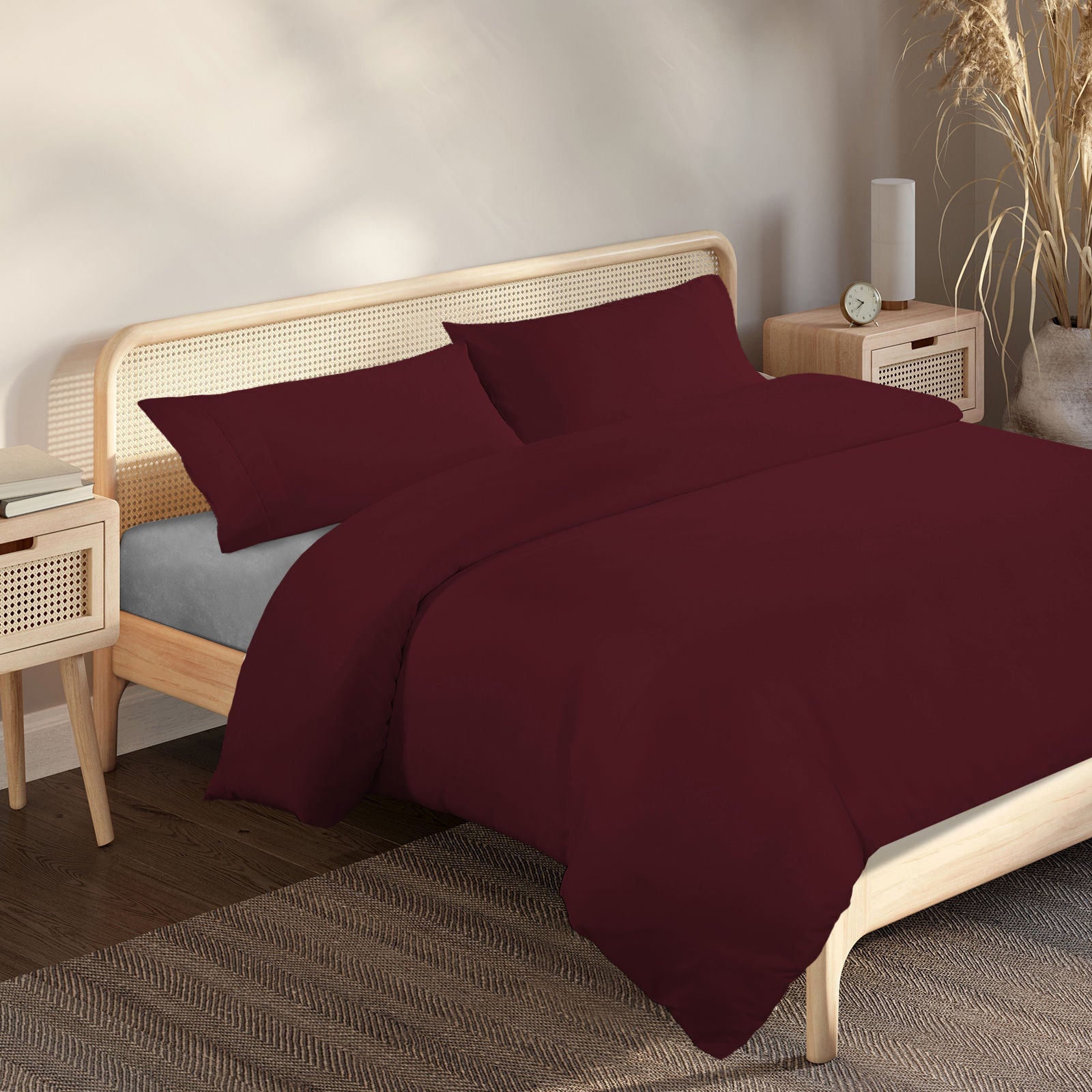 Royal Comfort Bamboo Blended Quilt Cover Set 1000TC Ultra Soft Luxury Bedding-Bed Linen-PEROZ Accessories