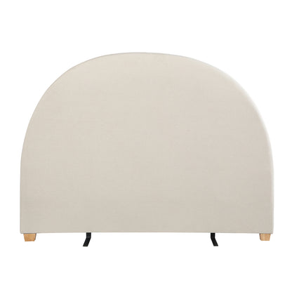 Milano Decor Newark Curved Bead Head-Bed Frames &amp; Bases-PEROZ Accessories