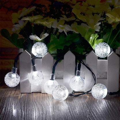 Milano Decor Solar Powered Outdoor Festoon Lights || 30 Lights-Equipment-PEROZ Accessories