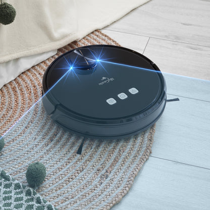 MyGenie Laser Smart Pro IQ 360 Robot Vacuum Cleaner WIFI Remote Control-Small Home Appliances-PEROZ Accessories