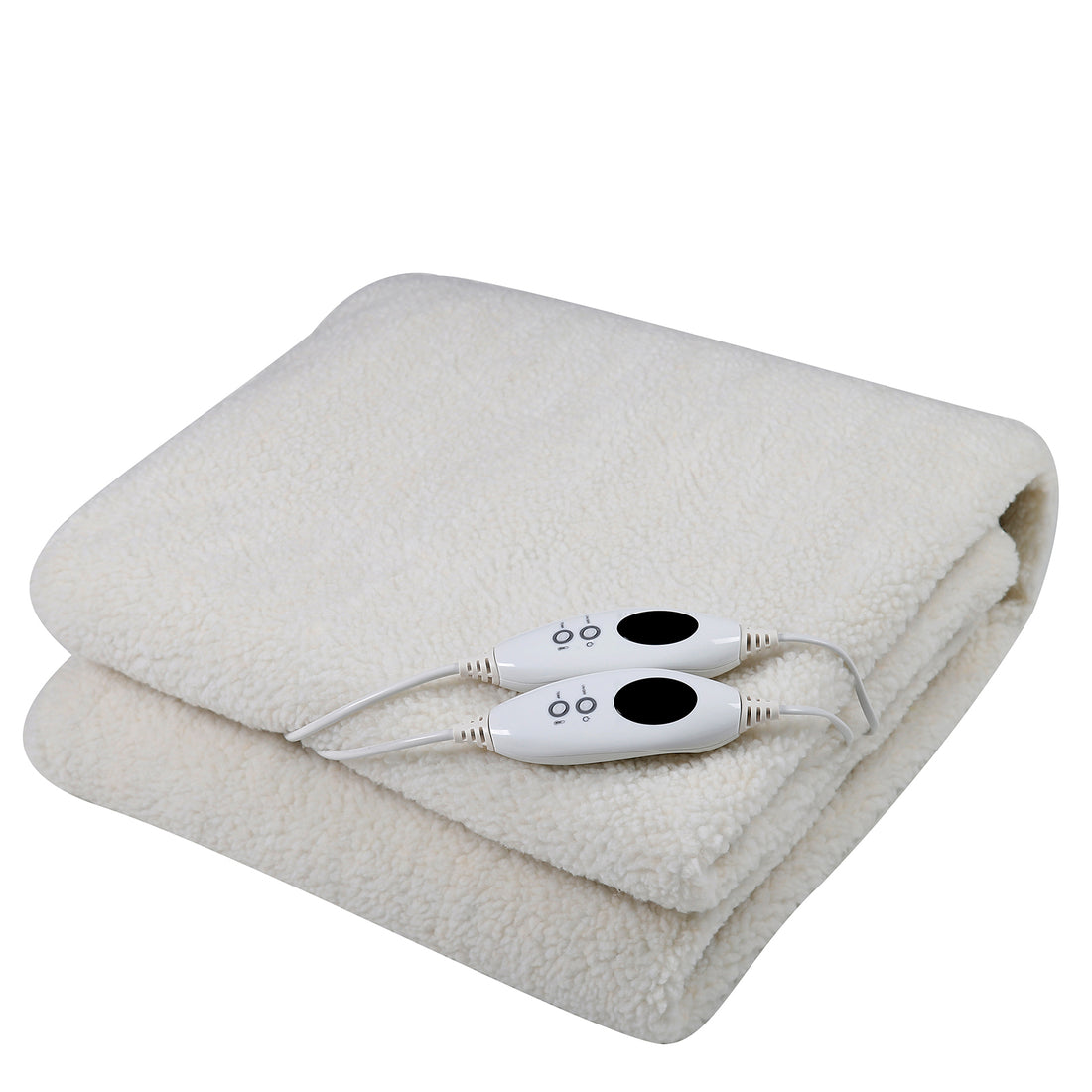 Royal Comfort Fleece Top Electric Blanket Fitted Heated Winter Underlay Washable-Heating &amp; Cooling-PEROZ Accessories