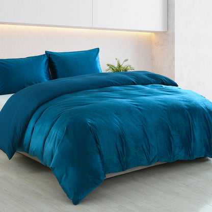 Royal Comfort Velvet Quilt Cover Set Super Soft Luxurious Warmth Bedding-Bed Linen-PEROZ Accessories