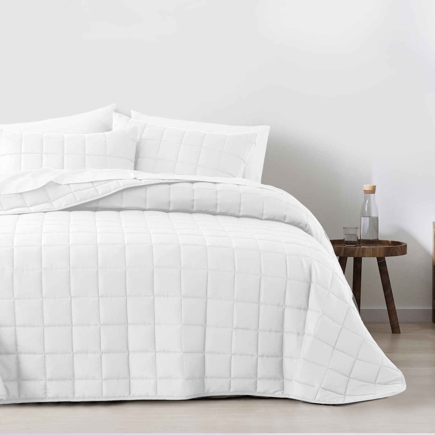 Royal Comfort Coverlet Set Bedspread Soft Touch Easy Care Breathable 3 Piece Set-Bed Linen-PEROZ Accessories
