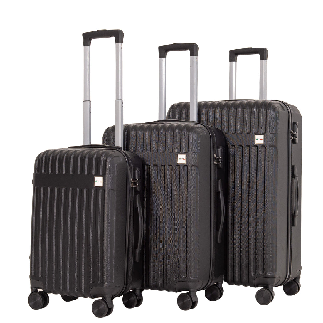 Milano Decor Luggage Set Travel Hard Case 20&quot; 24&quot; 28&quot; Hard Case Durable-Luggage-PEROZ Accessories