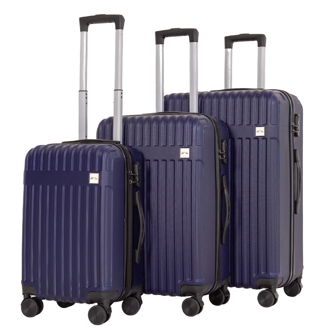 Milano Decor Luggage Set Travel Hard Case 20&quot; 24&quot; 28&quot; Hard Case Durable-Luggage-PEROZ Accessories