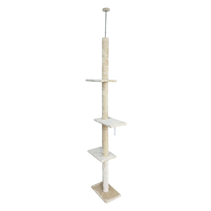 4Paws Cat Tree Scratching Post House Furniture Bed Luxury Plush-Beds &amp; Furniture-PEROZ Accessories