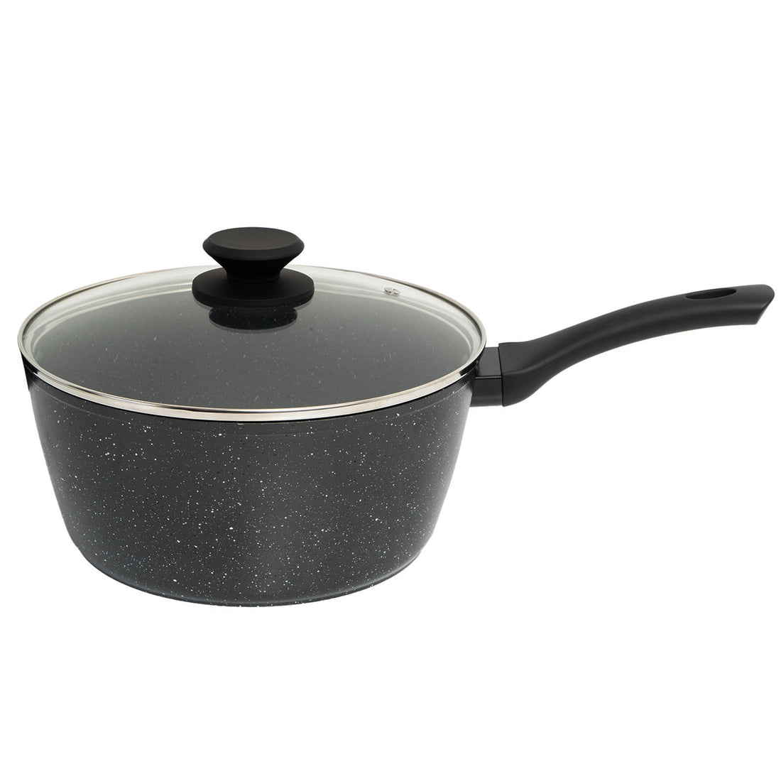 Stone Chef Forged Saucepan With Lid Cookware Kitchen-Cookware-PEROZ Accessories