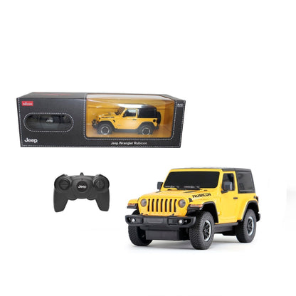 Remote Control Jeep Wrangler Rubicon 1:24 Scale Brand New Sports Car-Vehicles-PEROZ Accessories