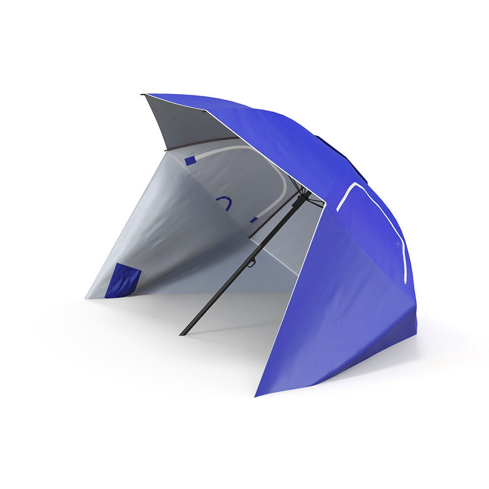 Havana Outdoors Beach Umbrella Tent 2.4M Outdoor Garden Beach Portable Shade-Outdoor Umbrellas-PEROZ Accessories