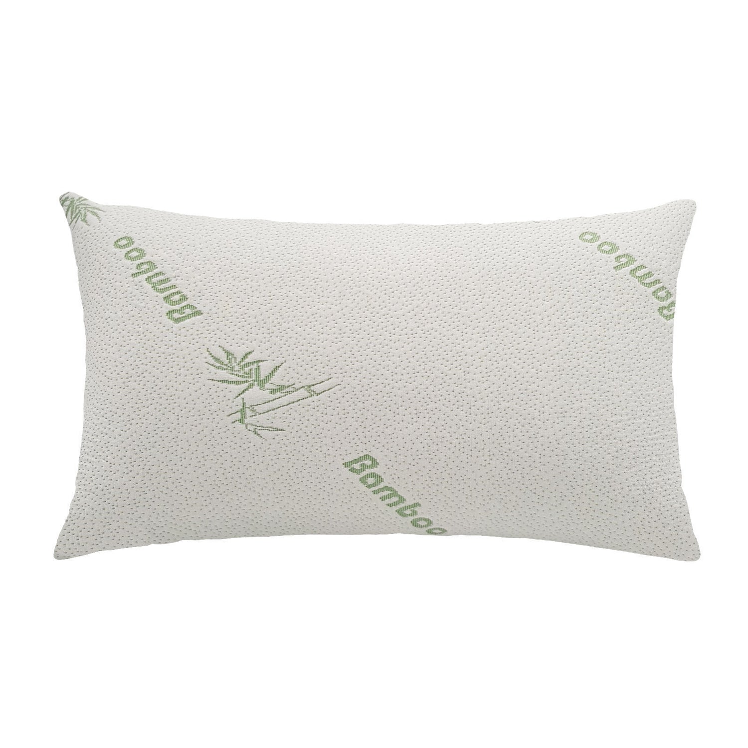 Royal Comfort Bamboo Blend Memory Foam Pillow 45 x 75CM-Bedding-PEROZ Accessories