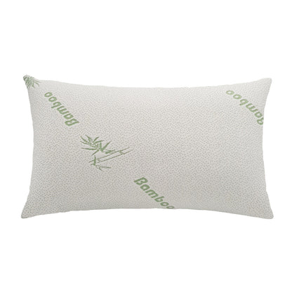 Royal Comfort Bamboo Blend Memory Foam Pillow 45 x 75CM-Bedding-PEROZ Accessories