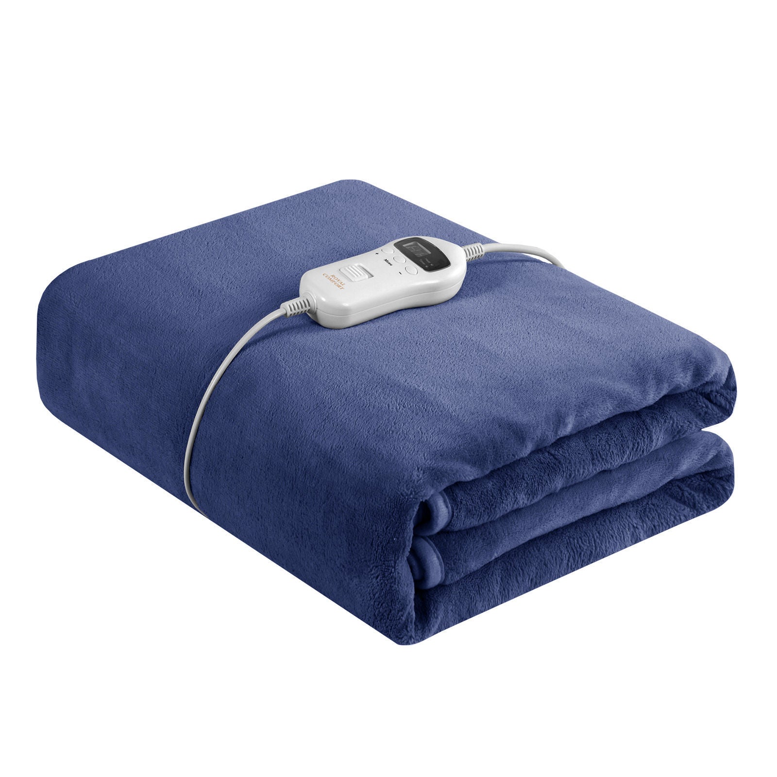 Royal Comfort Thermolux Heated Electric Fleece Throw-Heating &amp; Cooling-PEROZ Accessories