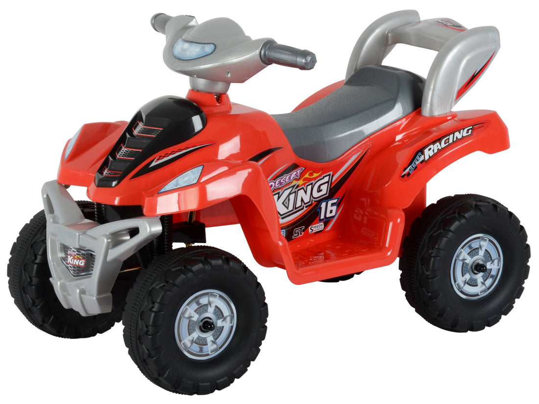 Safari King Electric Ride-On ATV Bike Kids Toy Quad Car Rechargeable Battery-Powered Vehicles-PEROZ Accessories