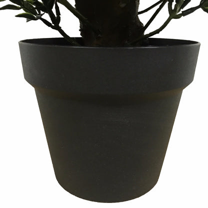 UV Resistant Artificial Topiary Shrub (Hedyotis) 50cm Mixed Green-Home &amp; Garden &gt; Artificial Plants-PEROZ Accessories