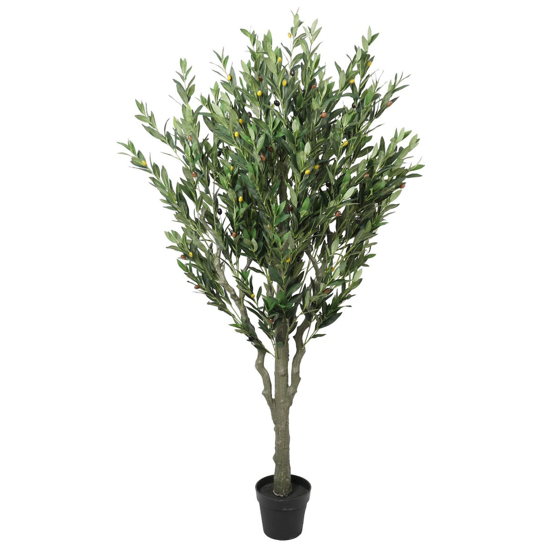 Artificial Bushy Olive Tree with Olives 180cm-Home &amp; Garden &gt; Artificial Plants-PEROZ Accessories