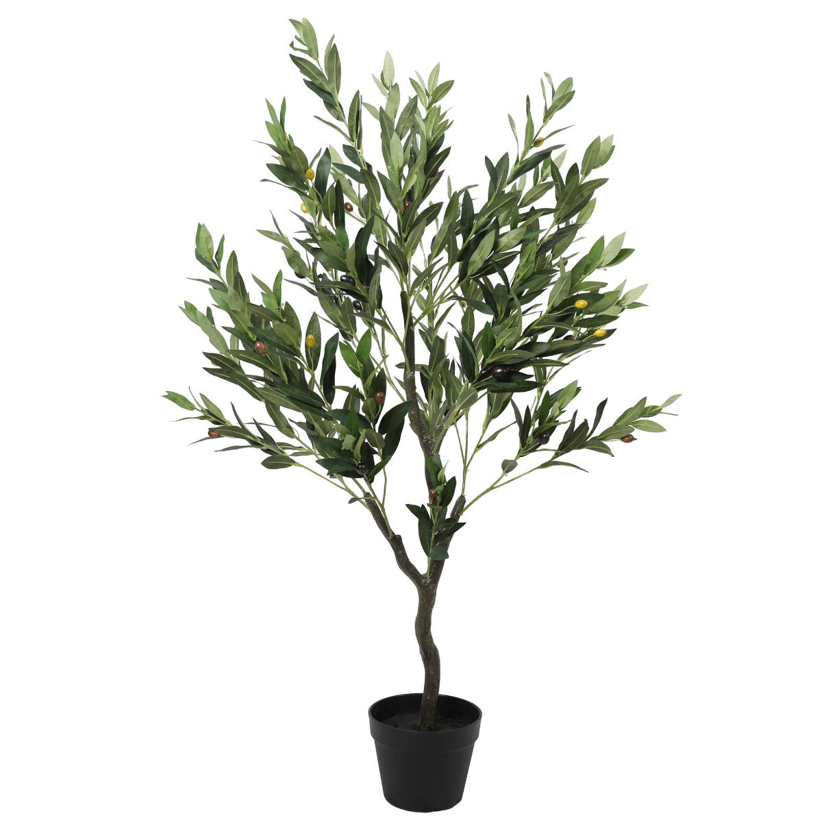 Artificial Olive Tree with Olives 125cm-Home &amp; Garden &gt; Artificial Plants-PEROZ Accessories