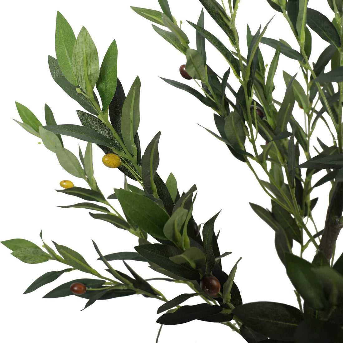 Artificial Olive Tree with Olives 125cm-Home &amp; Garden &gt; Artificial Plants-PEROZ Accessories