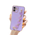 Anymob iPhone Case Purple Soft Silicone Bracelet Camera Protection Cover With Wristband-Mobile Phone Cases-PEROZ Accessories