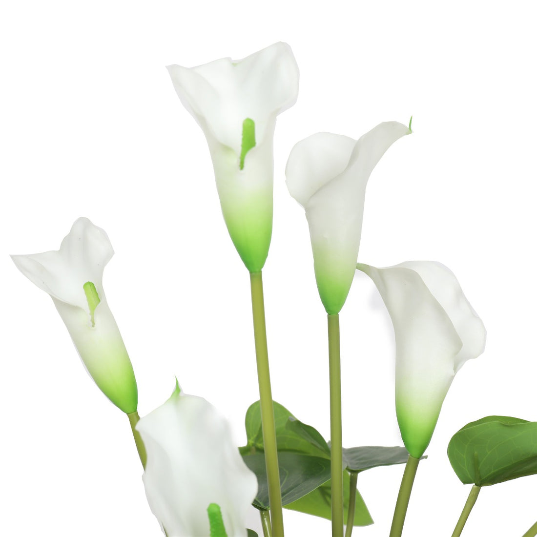 Artificial Flowering White Peace Lily / Calla Lily Plant 50cm-Home &amp; Garden &gt; Artificial Plants-PEROZ Accessories