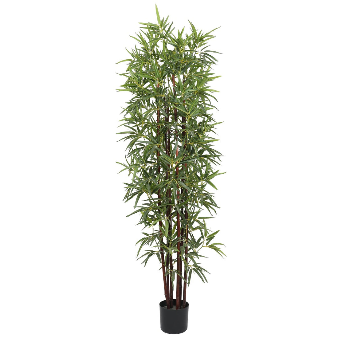Artificial Bamboo Plant Dark Trunk (Potted) 180cm-Home &amp; Garden &gt; Artificial Plants-PEROZ Accessories