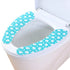 Anyhouz Toilet Seat Cover Blue Elephant Pattern Washable Mat Bathroom Pad Cushion Toilet Seat Bidet Toilet Cover Accessories-Toilet Seat Cover-PEROZ Accessories