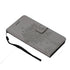 Anymob Huawei Gray Leather Flip Case Wallet Cover Cat Phone Shell-PEROZ Accessories
