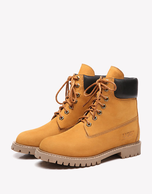 Australian Shepherd UGG Leather Boots Men&