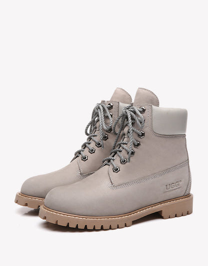 Australian Shepherd UGG Martens Boots Women Leather Noah-Boots-PEROZ Accessories