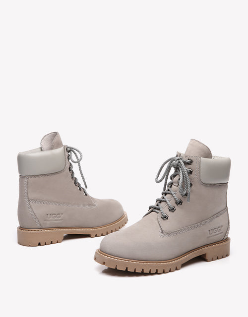 Australian Shepherd UGG Martens Boots Women Leather Noah-Boots-PEROZ Accessories