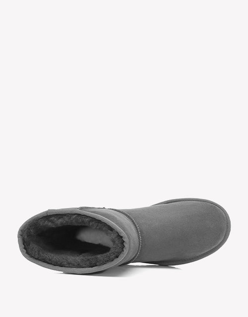 Australian ShepherdDouble-Faced Premium Sheepskin UGG Boots Short Classic Water Resistant-Boots-PEROZ Accessories