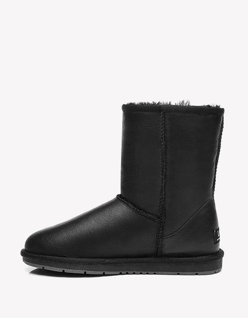 Australian ShepherdDouble-Faced Premium Sheepskin UGG Boots Short Classic Water Resistant-Boots-PEROZ Accessories