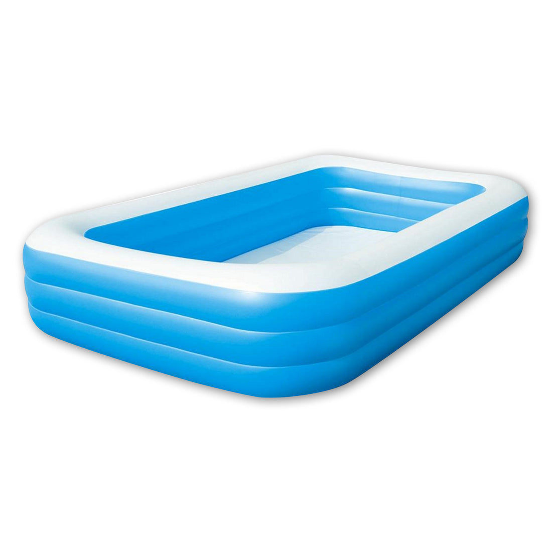 Bestway Swimming Pool Above Ground Inflatable Family Fun 305cm x 183cm x 51cm-Home &amp; Garden &gt; Pool &amp; Accessories-PEROZ Accessories