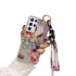 Anymob Samsung Pink Bird Soft Silicone Case Flowers Neck Lanyard Wristband Holder Cover-Mobile Phone Cases-PEROZ Accessories