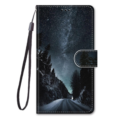 Anymob Samsung Night Road Magnetic Flip Leather Phone Case-Mobile Phone Cases-PEROZ Accessories