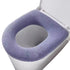 Anyhouz Toilet Seat A Blue Washable Soft Mat Pad Cushion O-shape Seat Bidet Toilet Cover Accessories-Toilet Seat Cover-PEROZ Accessories